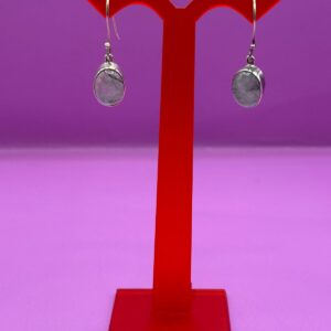 Aretes Ovalo Piedra Luna