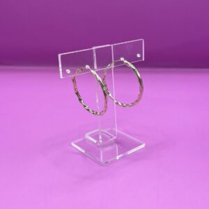 Arracadas Martillada 3.5cm