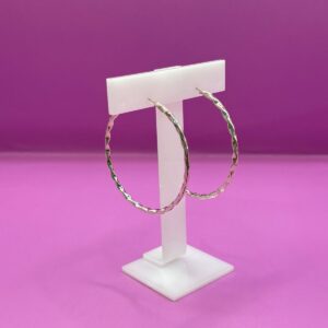 Arracadas Martillada 5.5cm